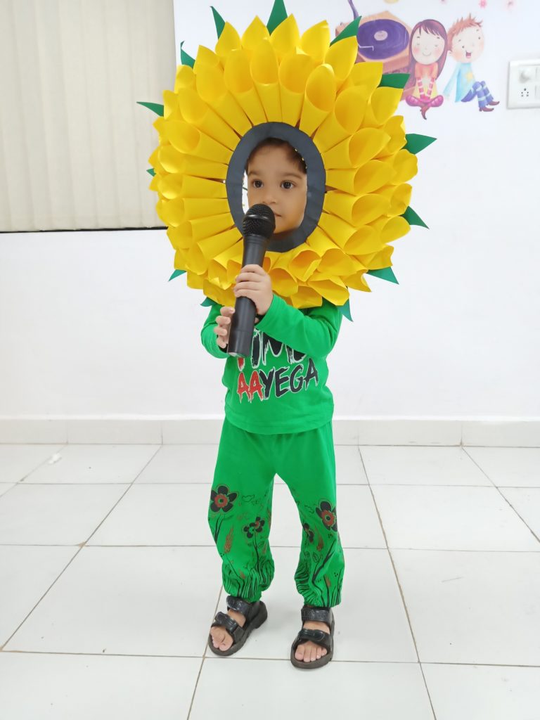 Kindergarten Fancy Dress competition and Pot Decoration Competition.